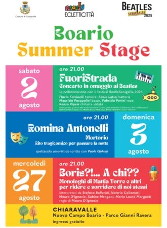 Locandina Boario Summer Stage