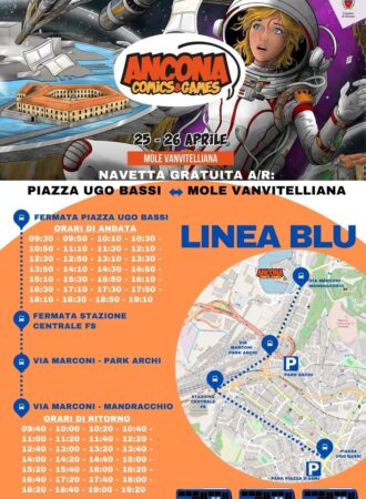 Locandina Ancona Comics & Games 2026