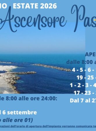 Orari ascensore Passetto