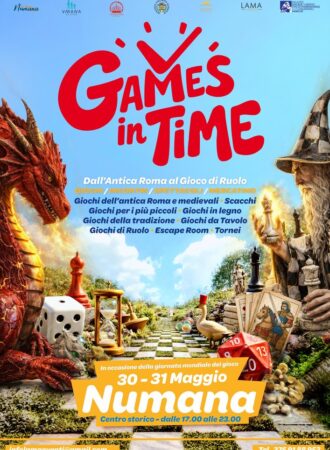 Locandina “Games in time”